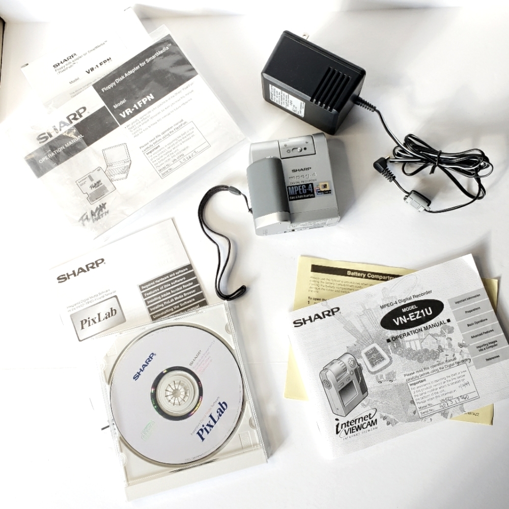 Vintage Sharp VN-EZ1U MPEG-4 Digital Recorder